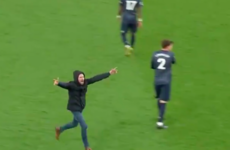 'Ban him for life': Arsenal pitch invader arrested just hours after separate Jack Grealish attack