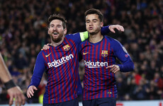 Messi scores panenka penalty against Lyon as Barcelona book quarter-final spot