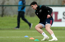 Munster confident of having Carbery fit to face Edinburgh