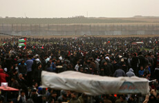 3 Palestinians killed by Israeli fire as tens of thousands gather at Israel-Gaza border
