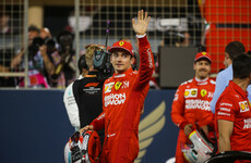 Ferrari rookie Leclerc claims maiden pole with lap record
