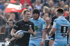 Saracens thrash Glasgow despite dad-to-be Farrell's absence
