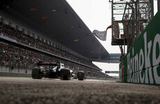 Bottas pips Hamilton for Mercedes lockout at landmark Chinese GP