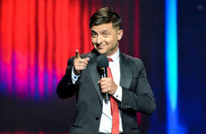 Incumbent Ukrainian president pleads for support as comedian looks set to win the presidency