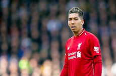 Roberto Firmino injury casts shadow over Liverpool's five-goal rout