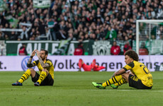 Goalkeeping howler and Dortmund collapse leaves Bayern on brink of seventh successive title