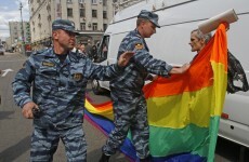 Moscow police detain 40 during push for gay pride parade