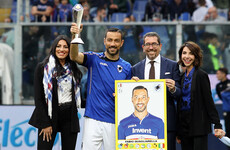 36-year-old Sampdoria veteran beats Ronaldo to Serie A Golden Boot
