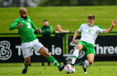Barnet youngster scores twice as Ireland defeated by U21s in training match