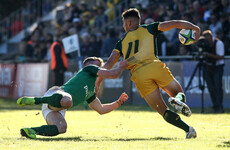 Fierce 14-man effort unravels for Ireland U20 against Australia
