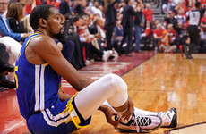 'I'm hurting deeply, but I'm OK' - Durant could miss 12 months after surgery for ruptured Achilles