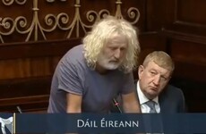 Mick Wallace becomes emotional during last Dáil address before he heads off to Europe