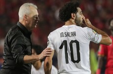 Mohamed Salah scores free-kick as Egypt maintain perfect Africa Cup of Nations record