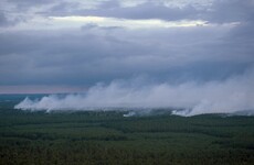 Fire rips through German forest littered with Nazi explosives