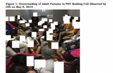 Images show 'dangerous overcrowding' taking place at migrant detention centres in Texas