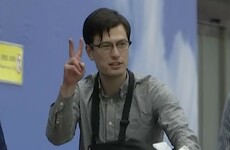 Australian student detained in North Korea surfaces in Beijing airport in 'very good' spirits