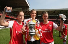 'Now the girls are nearly on a par with the men... We weren't allowed train on the grass'