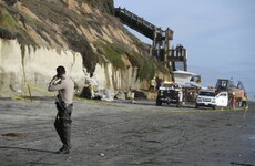 Three dead as sea cliff falls on California beachgoers