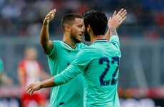 Eden Hazard opens Real Madrid goal account in stunning fashion