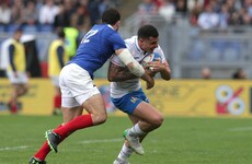 Centre Zanon wins second start, McKinley on Italy bench for Ireland clash