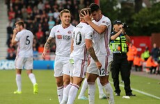 Irish-influenced Blades bag late point on PL return as Brighton and Burnley enjoy strong starts