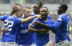 Ireland's Daryl Horgan on target, but Rangers far too good for 10-man Hibs