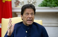 Pakistan prime minister says international inaction over Kashmir is the same as appeasing Hitler