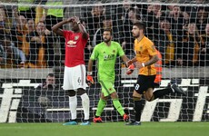 Pogba penalty miss leaves Man United frustrated at Wolves