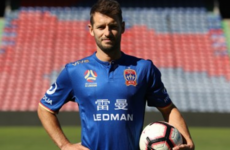 Ex-Ireland international Wes Hoolahan scores first goal for new club in Australia