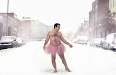 The Tutu Project: Man wears frills for breast cancer