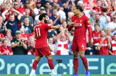 Mohamed Salah grabs a double to help Liverpool overcome Arsenal at Anfield