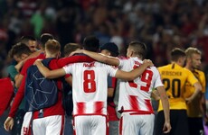 Red Star Belgrade progress in Champions League with away goals as Olympiakos also march on