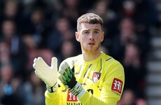Irish goalkeeper saves all three penalties, as Bournemouth progress in Carabao Cup