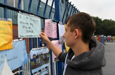 'There is a player up the road being paid £537,000 a week' - Tears as Bury fans attend club's funeral