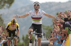 Valverde wins mountain-top Vuelta finish but Lopez regains red