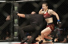 Zhang ends Andrade's reign in just 42 seconds to become China's first UFC champion