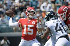 Mahomes picks up where he left off but Chiefs' win tempered by Hill injury