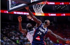 France inflict first Basketball World Cup defeat in 13 years on makeshift USA