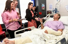 Australian hiker snaps leg in two and forced to crawl inch by inch for two days to get to safety