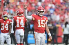 Mahomes shines as Chiefs remain unbeaten with NFL win over Ravens