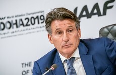 Britain's Sebastian Coe re-elected IAAF president