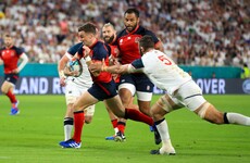 Corkman Quill red-carded as England overpower USA