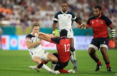 England's Francis cited for high shot, Quill banned for remainder of RWC pool stage