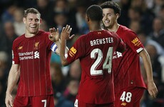 Liverpool risk EFL Cup expulsion over ineligible player