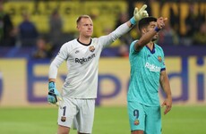 Barcelona goalkeeper Ter Stegen delivers 60-yard assist for Suarez as champions see off Getafe