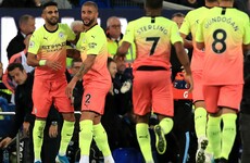Man City made to sweat in win over Everton