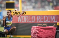 Dalilah Muhammad storms to world record as Barshim seals gold for Qatar