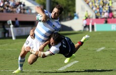 Sanchez stars as Argentina end World Cup with 7-try win over USA