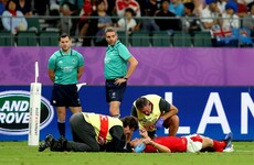 Biggar out for Uruguay game and will require further assessment after another head injury