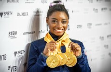 'It meant a lot' - Biles takes career record to 25 medals with win in world championships